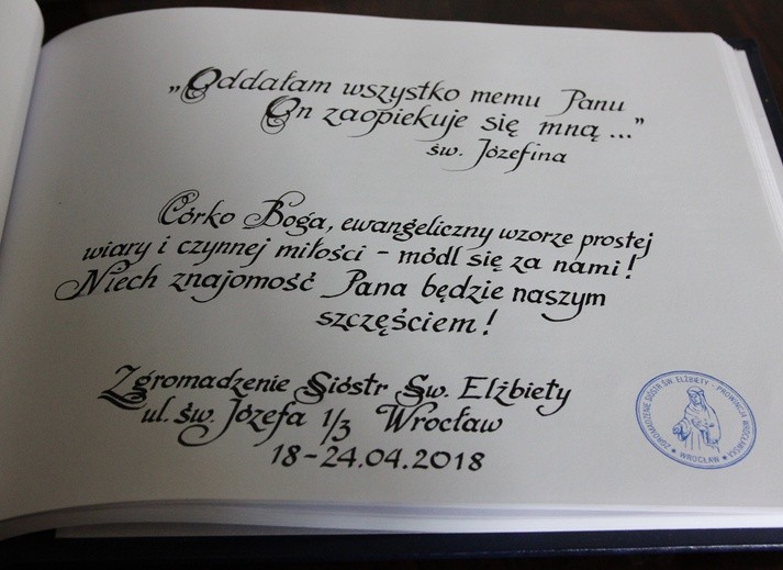 Św. Józefina Bakhita we Wrocławiu
