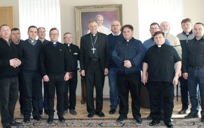 Jubilaci w Rydze, na Łotwie, odwiedzili tamtejszego ordynariusza abp. Zbigniewa Stankiewicza