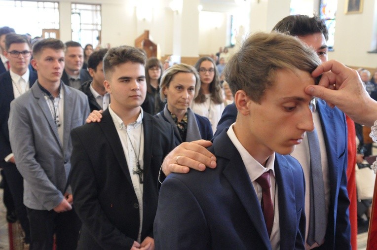 Bierzmowanie u Nepomucena w Bochni