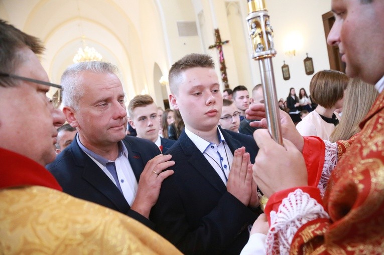 Bierzmowanie w Stróżach