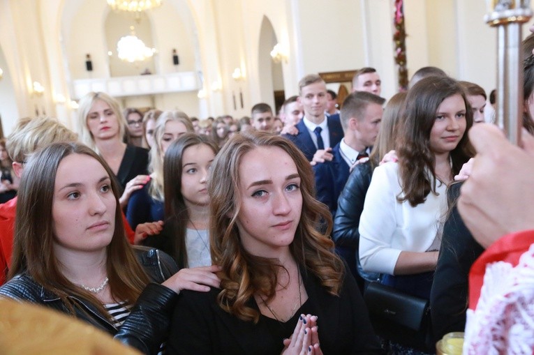 Bierzmowanie w Stróżach