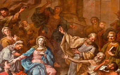 Pedro Alexandrino de CarvalhoZesłanie Ducha Świętego olej na płótnie, 1780katedra Santa Maria Maior Lizbona