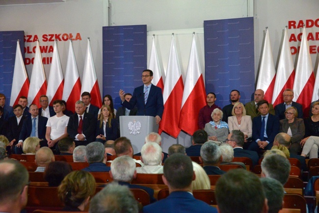 Premier Mateusz Morawiecki w Radomiu