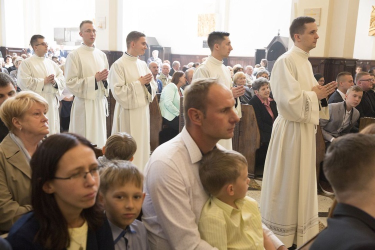 Święcenia diakonatu na Kamionku