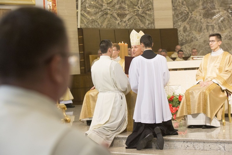 Święcenia diakonatu na Kamionku