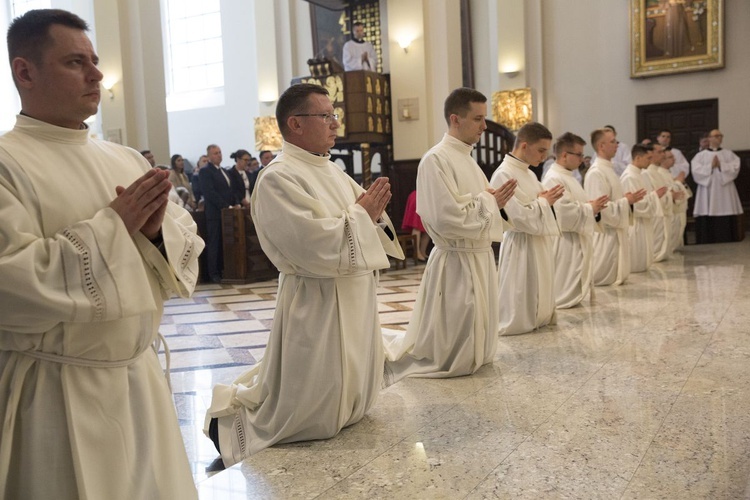 Święcenia diakonatu na Kamionku