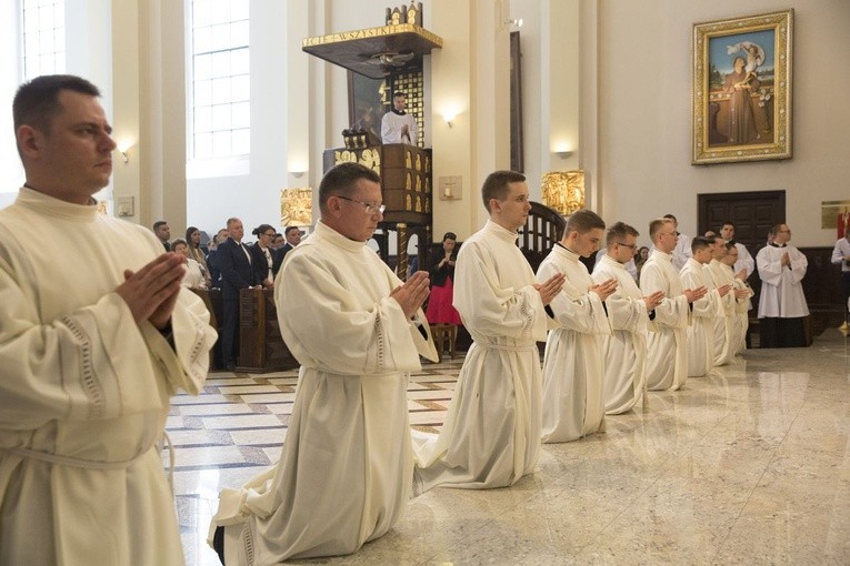 Święcenia diakonatu na Kamionku