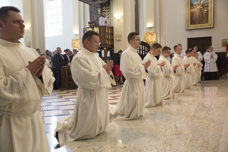 Święcenia diakonatu na Kamionku