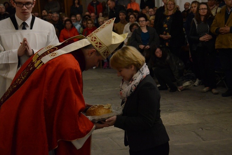 Msza św. w noc Zesłania Ducha Świętego