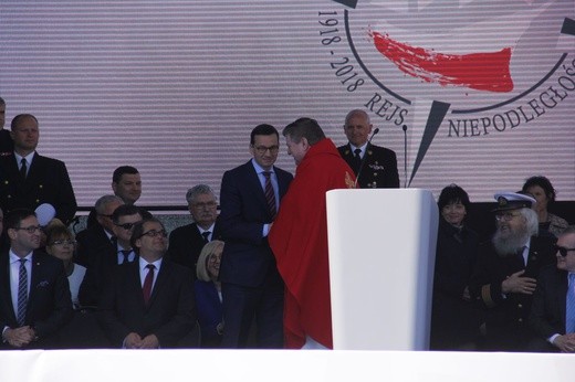 Msza św. na rozpoczęcie Rejsu Niepodległości