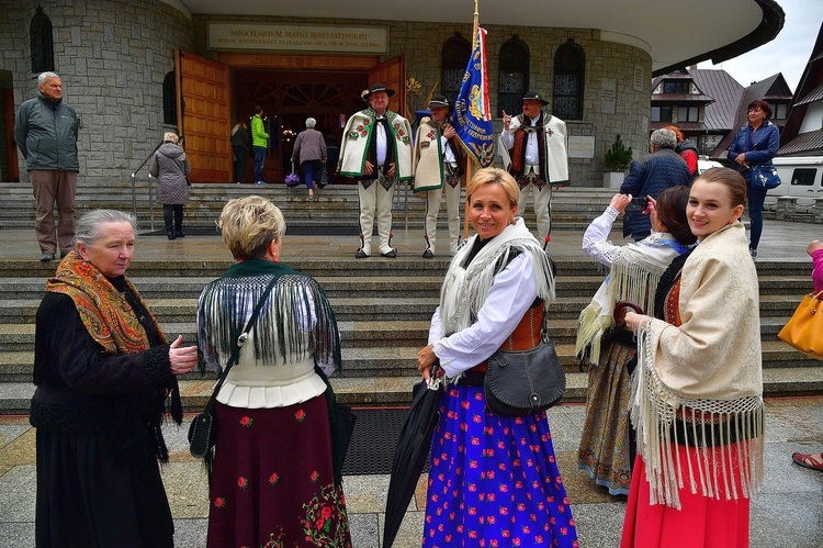 Pani Fatimska na ulicach Zakopanego