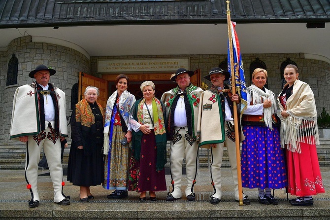 Pani Fatimska na ulicach Zakopanego