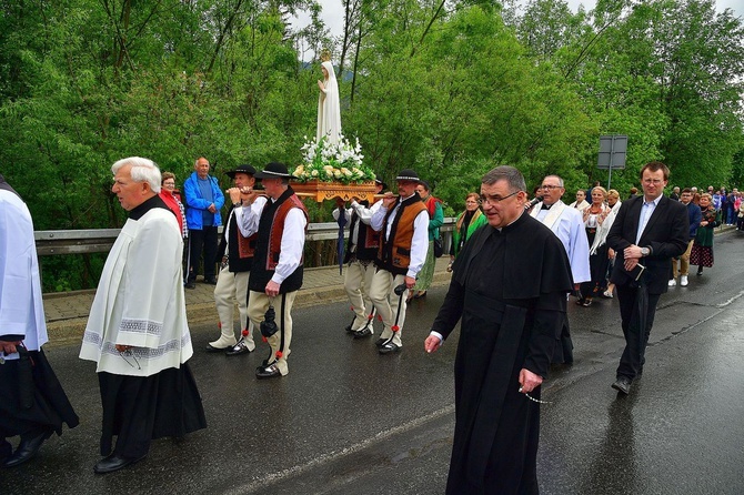 Pani Fatimska na ulicach Zakopanego