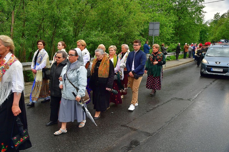 Pani Fatimska na ulicach Zakopanego