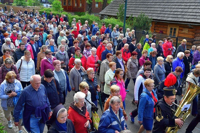 Pani Fatimska na ulicach Zakopanego