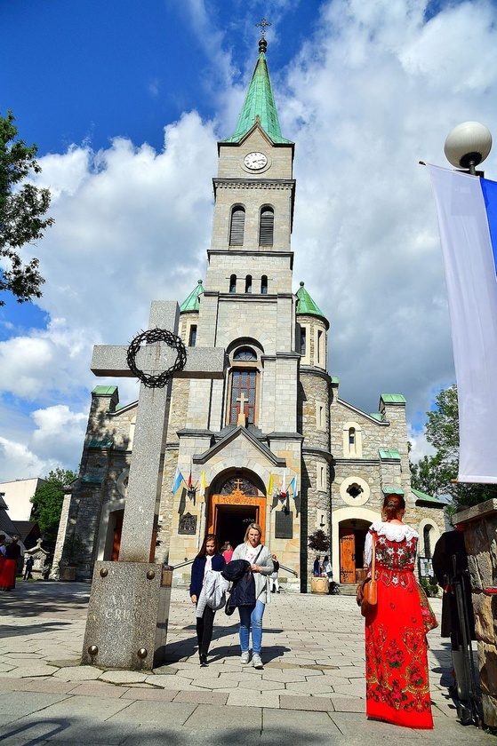 Pani Fatimska na ulicach Zakopanego