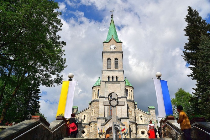 Pani Fatimska na ulicach Zakopanego