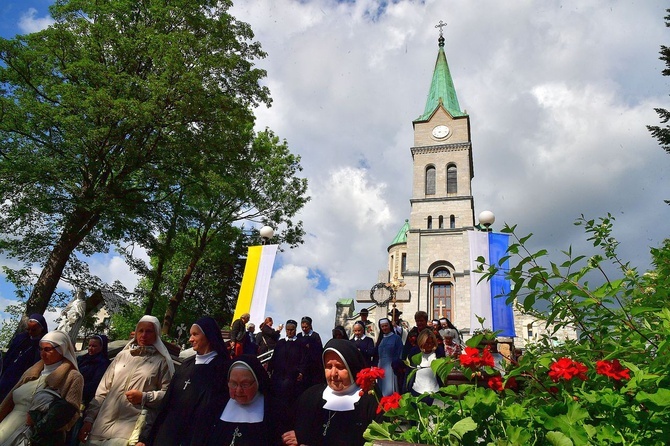 Pani Fatimska na ulicach Zakopanego