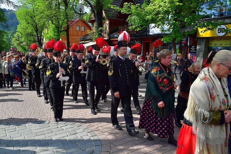 Pani Fatimska na ulicach Zakopanego