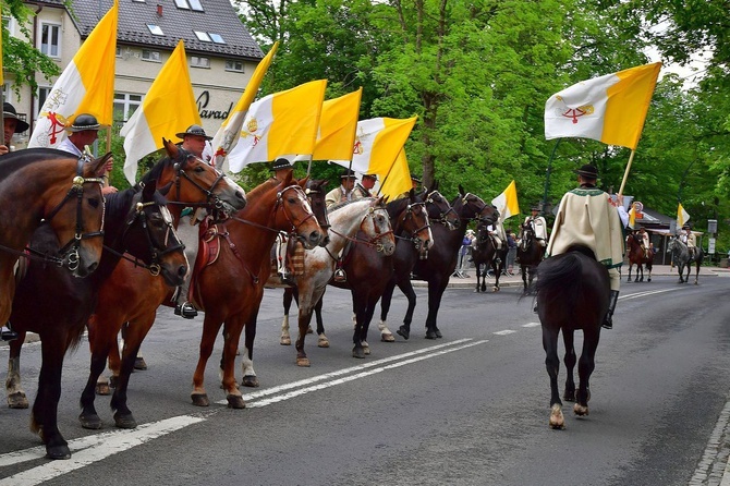 Pani Fatimska na ulicach Zakopanego