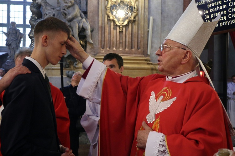 Bierzmowanie w Zesłanie Ducha Świętego