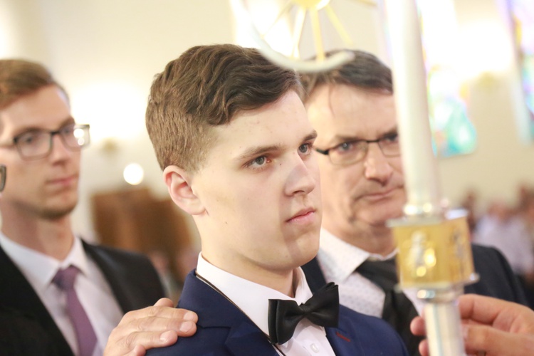 Bierzmowanie u MB Anielskiej w Dębicy