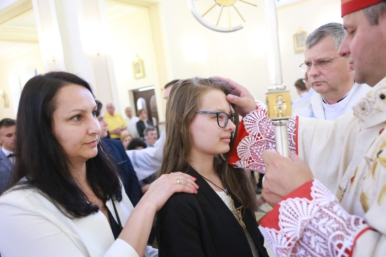 Bierzmowanie w Straszęcinie