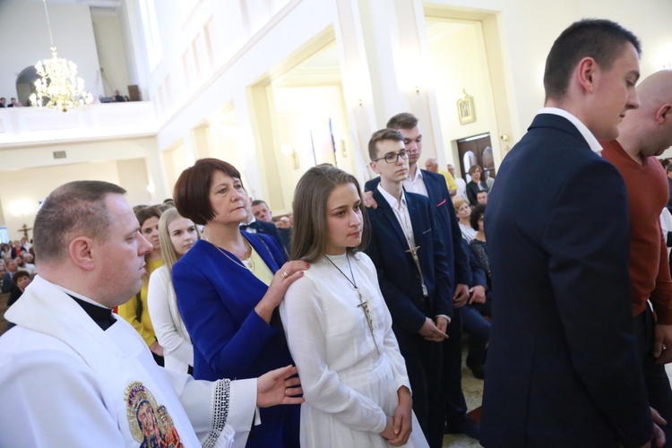 Bierzmowanie w Straszęcinie