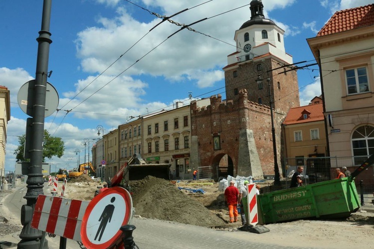 Remont na lubelskim deptaku