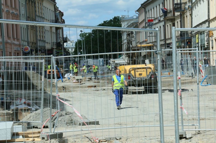 Remont na lubelskim deptaku