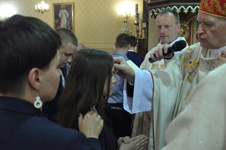 Bierzmowanie w Cikowicach