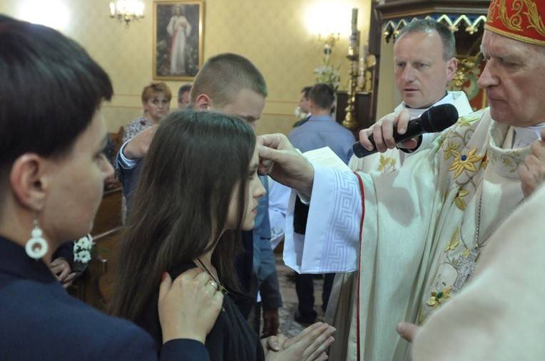 Bierzmowanie w Cikowicach