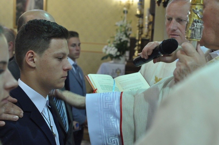 Bierzmowanie w Cikowicach