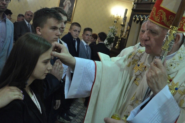 Bierzmowanie w Cikowicach