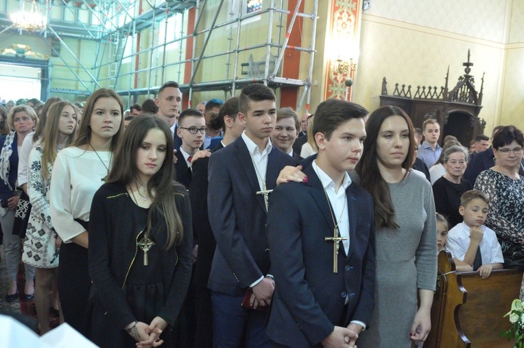 Bierzmowanie w Cikowicach