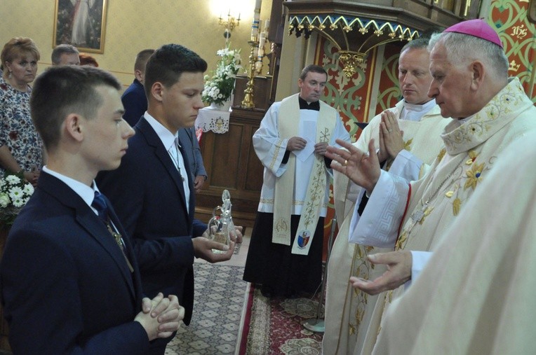 Bierzmowanie w Cikowicach