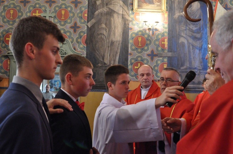 Bierzmowanie w Sobolowie