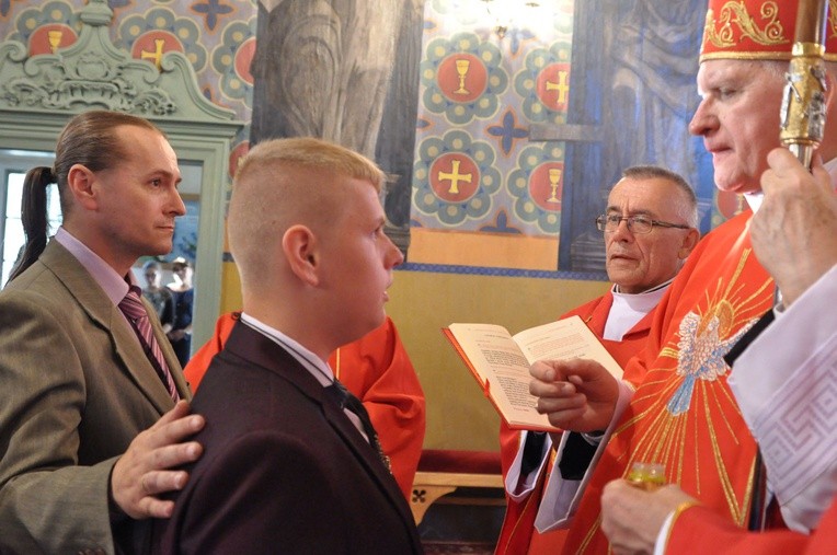 Bierzmowanie w Sobolowie