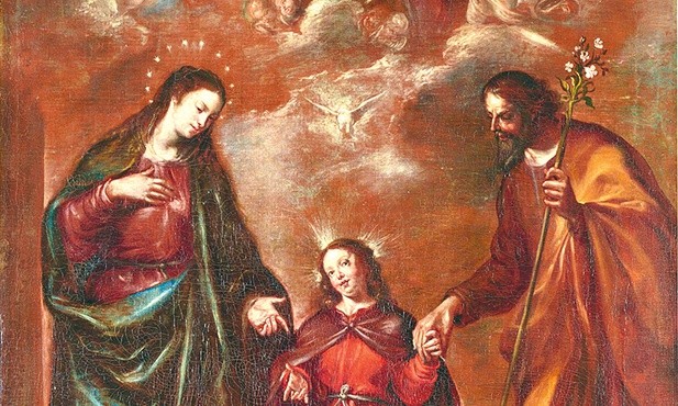 Francisco CamiloŚwięta Rodzina i Święta Trójca olej na płótnie, XVII w.Muzeum Prado, Madryt