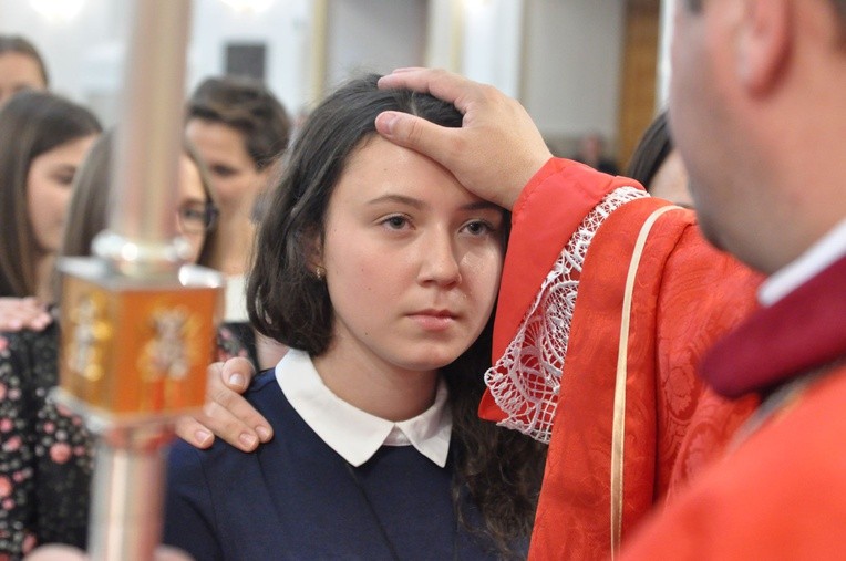 Bierzmowanie w Dąbrowie Tarnowskiej