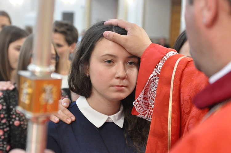 Bierzmowanie w Dąbrowie Tarnowskiej