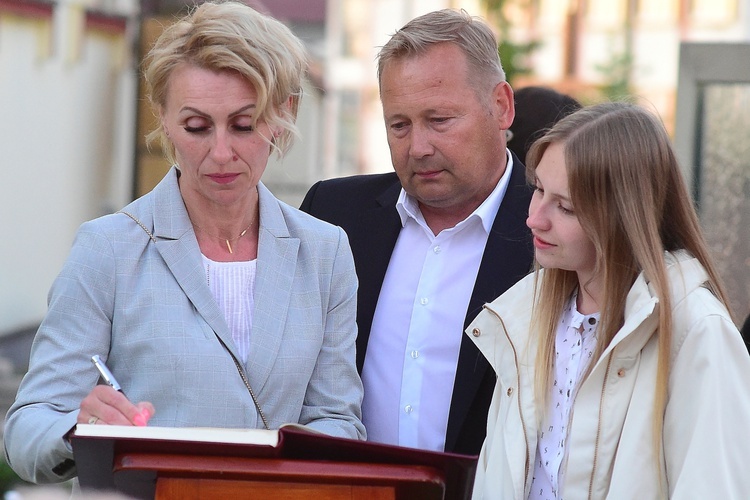 Poświęcenie ogrodu biblijnego w Lidzbarku Warmińskim