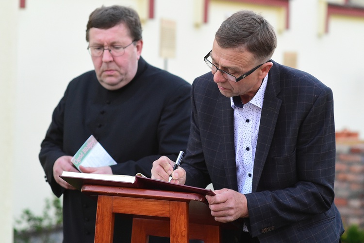 Poświęcenie ogrodu biblijnego w Lidzbarku Warmińskim