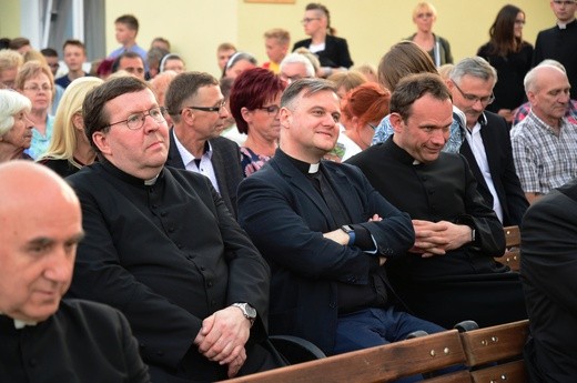 Poświęcenie ogrodu biblijnego w Lidzbarku Warmińskim