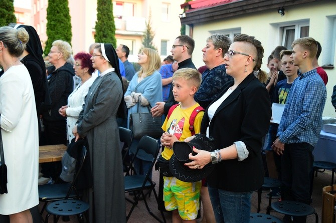 Poświęcenie ogrodu biblijnego w Lidzbarku Warmińskim