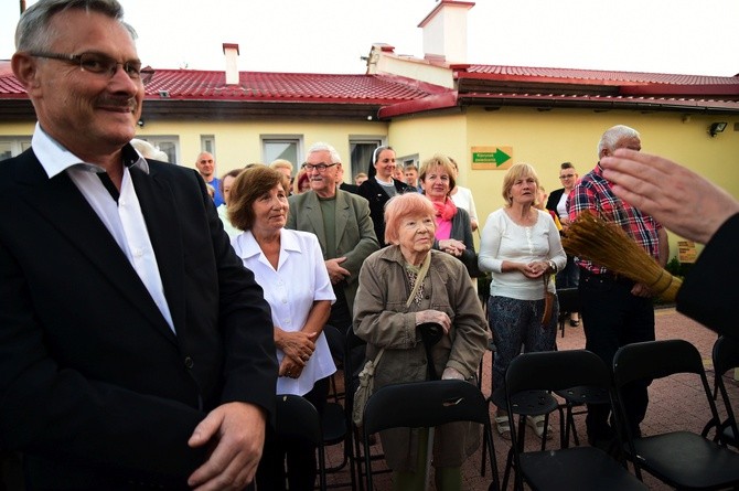 Poświęcenie ogrodu biblijnego w Lidzbarku Warmińskim