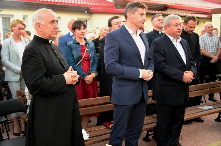 Poświęcenie ogrodu biblijnego w Lidzbarku Warmińskim