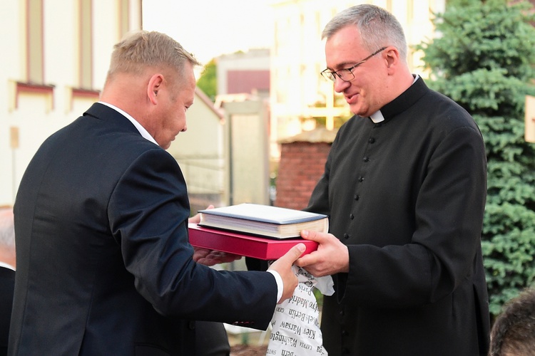 Poświęcenie ogrodu biblijnego w Lidzbarku Warmińskim