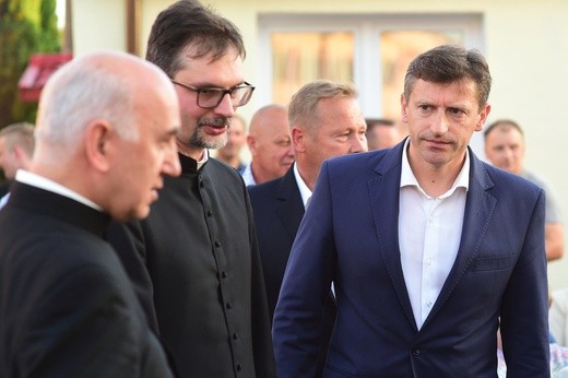 Poświęcenie ogrodu biblijnego w Lidzbarku Warmińskim