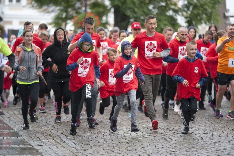 Ubiegłoroczny bieg Caritas w Chełmie zgromadził wielu uczestników